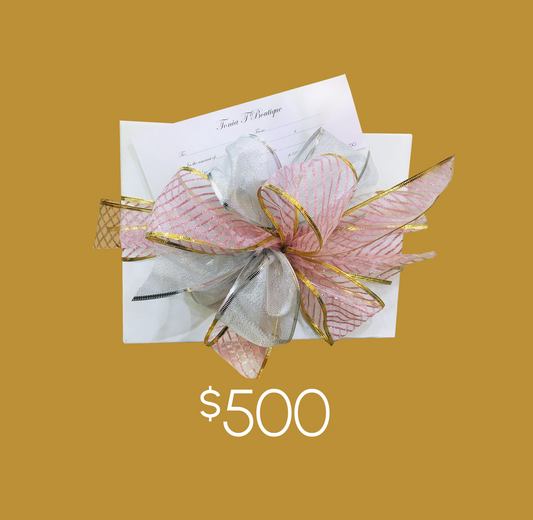 $500 GIFT VOUCHER