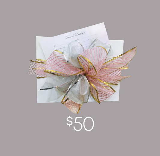 $50 GIFT VOUCHER