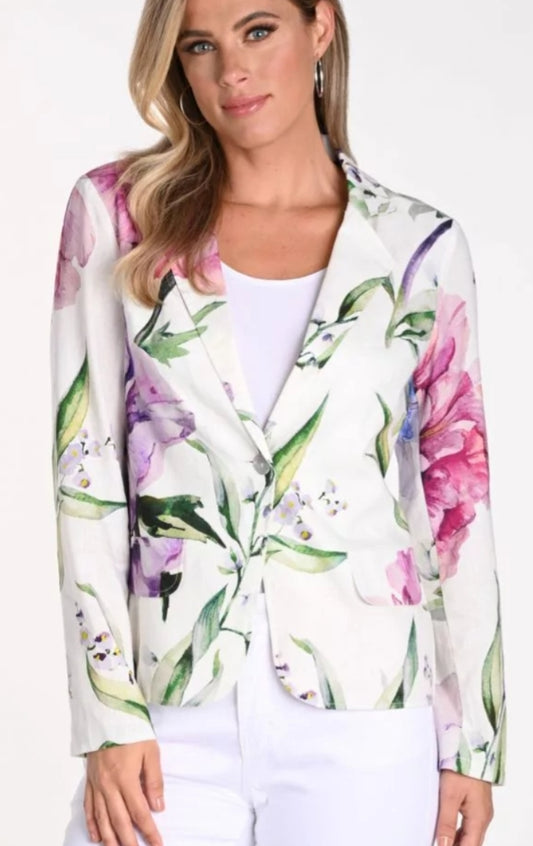 Frank Lyman floral blazer