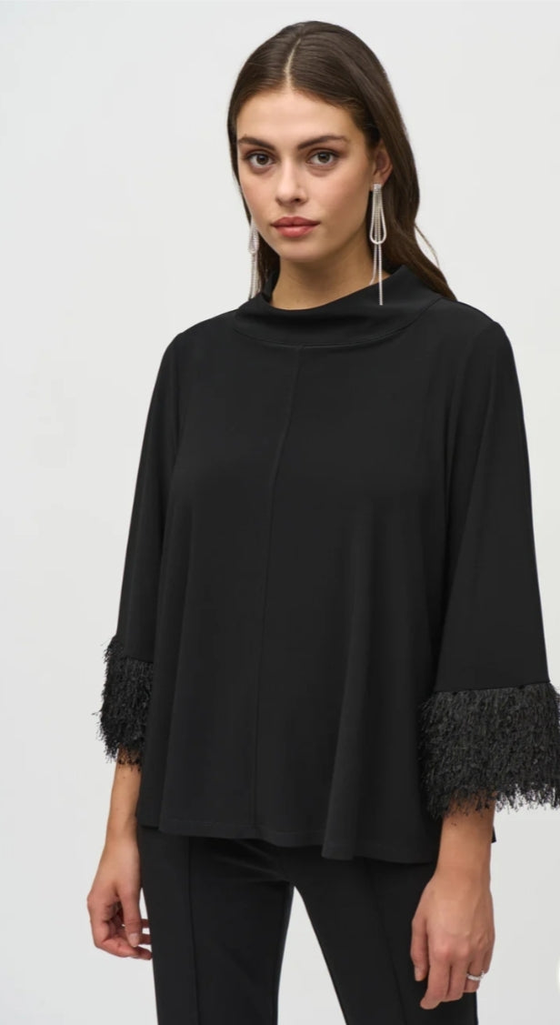 Joseph Ribkoff sleeve detail top – Tonia T Boutique