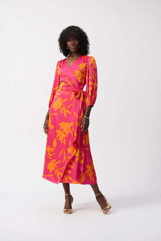 Joseph Ribkoff bright floral dress