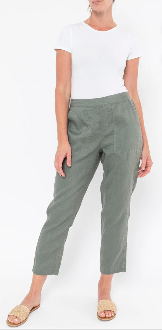 Jump linen 3/4 pants