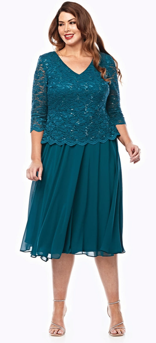 Layla Jones lace bodice dress