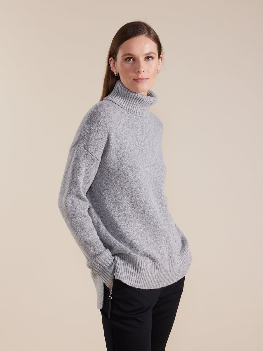 Marco Polo grey roll neck jumper – Tonia T Boutique & Gifts – Werribee ...