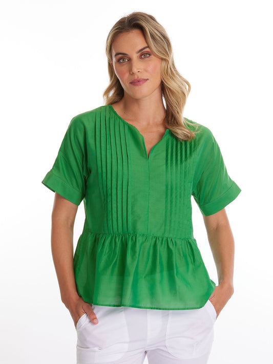 Marco Polo emerald top