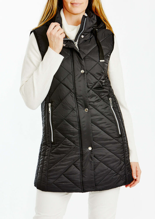 Ping Pong long puffer vest