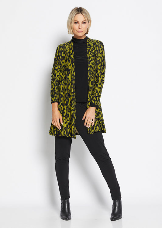 Philosophy chartreuse print jacket