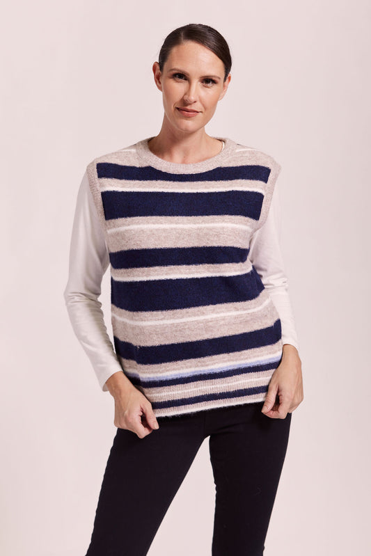 See Saw stripe vest