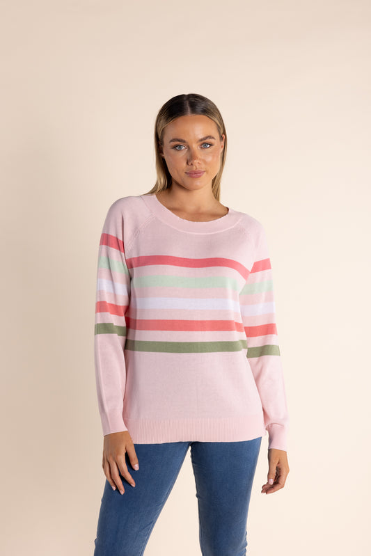 Two T's stripe knit