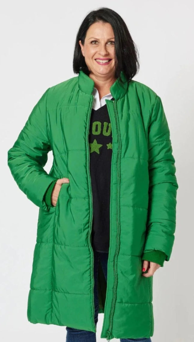 Threadz green puffer