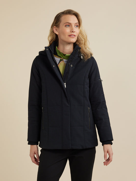 Yarra Trail parka in black