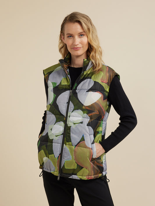 Yarra Trail "Klee" print vest