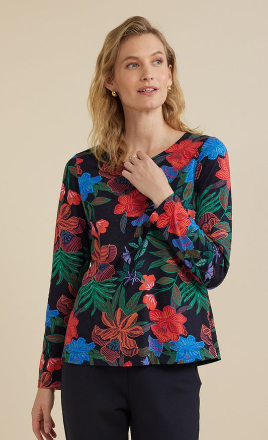 Yarra Trail floral print tee