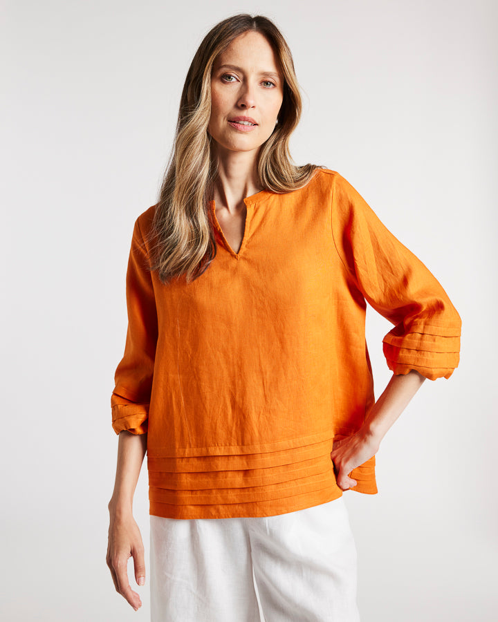 Yarra Trail linen top