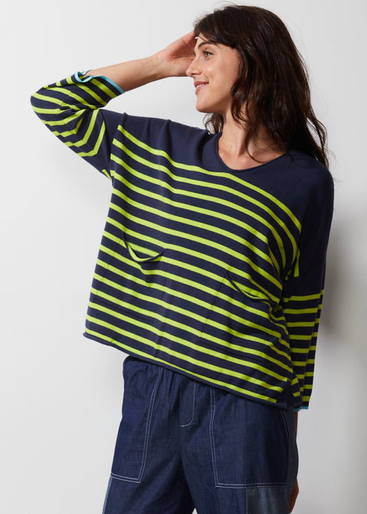 Zacket and Plover Breton Stripe knit