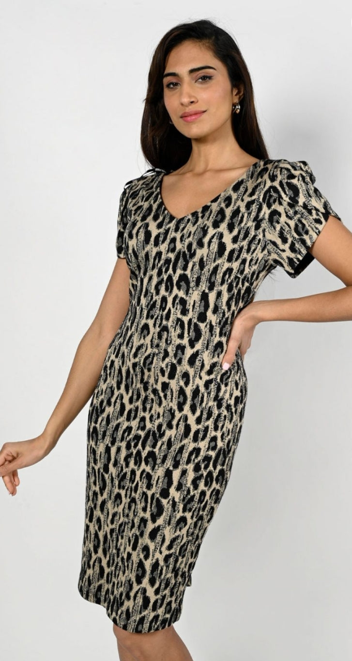 Frank Lyman Animal print dress – Tonia T Boutique & Gifts – Werribee Ladies  Clothing Boutique, quality women's fashion & accessories.