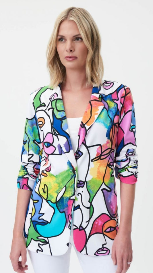 Joseph Ribkoff 'faces' jacket